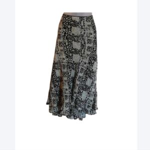 Vintage J M Collection Patterned Skirt